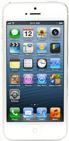 Смартфон Apple iPhone 5 32Gb White & Silver - Норильск