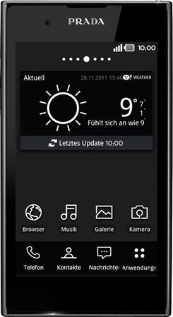 Смартфон LG P940 Prada 3 Black - Норильск